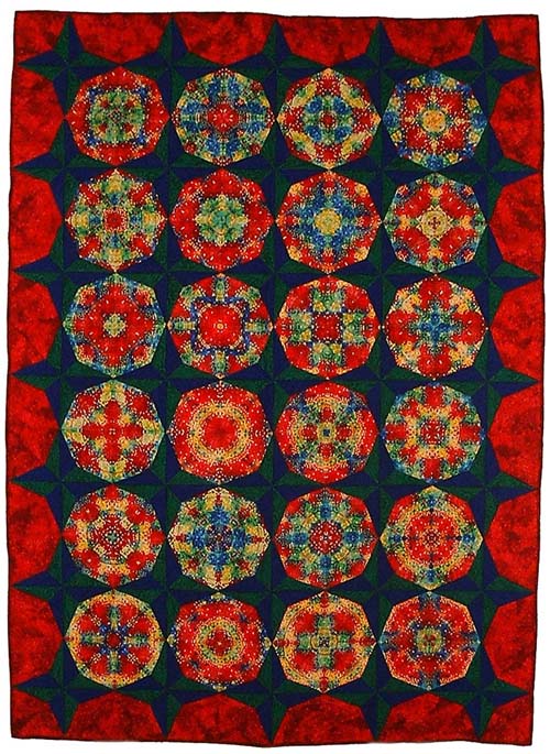 Roundabout Stars quilt